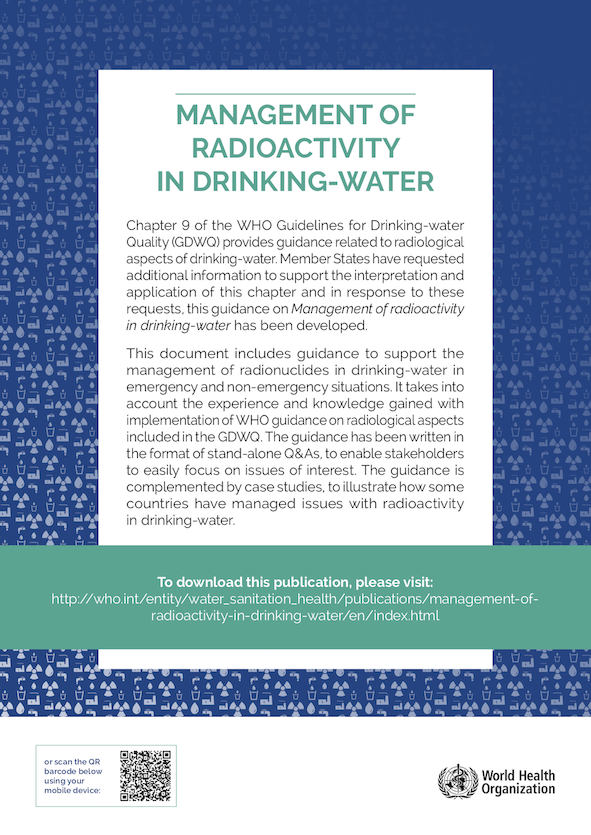 WHO Management of radioactivity in drinking-water