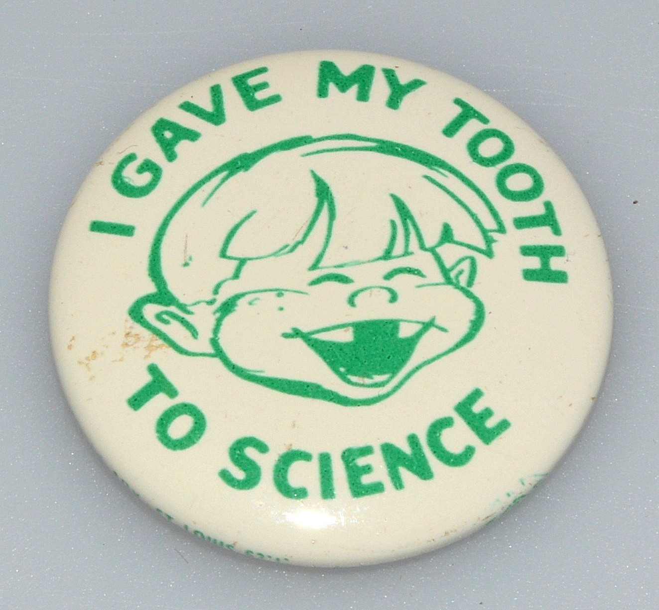 I gave my tooth to science